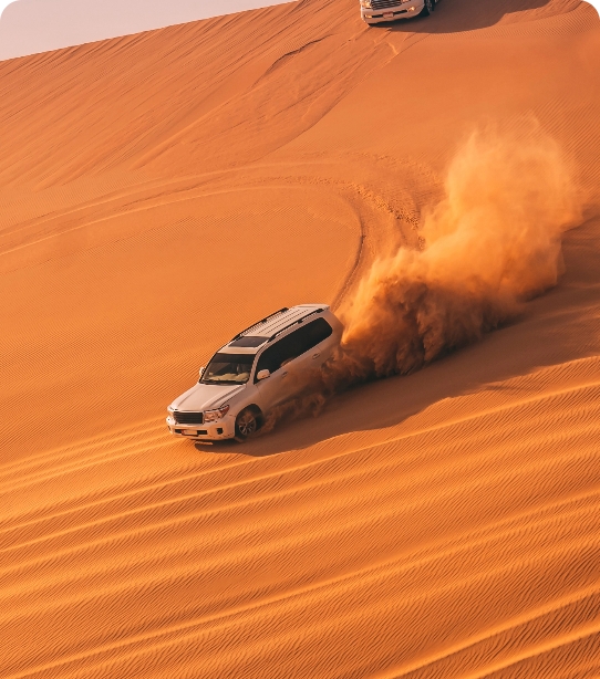 Desert safari with BBQ Dinner