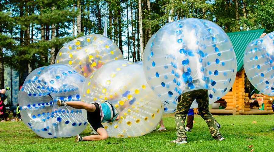 Zorbing at solanf valley, Things to do in Manali-Kasol