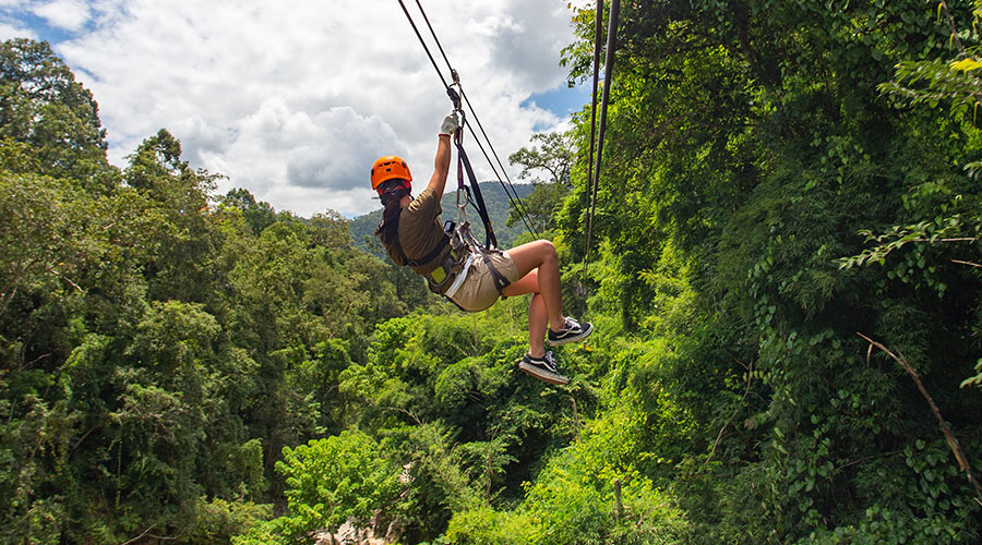 Ziplining, Adventure sports in Himachal