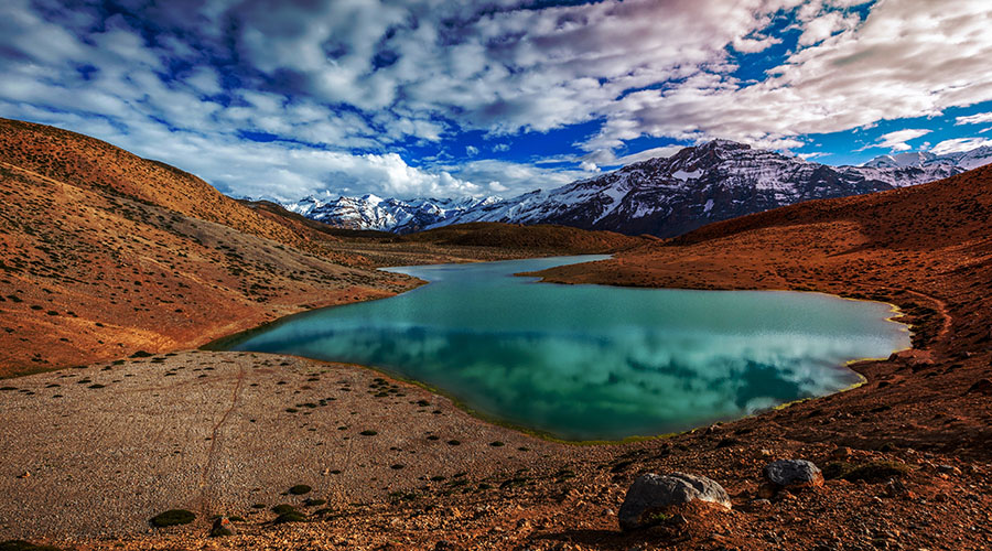 Dhankar lake, best places to visit in Spiti