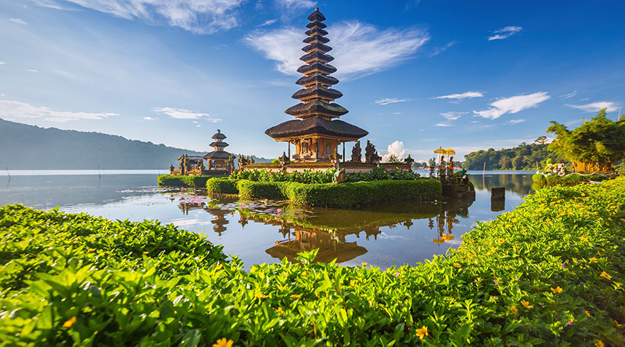 Ulun Danu Beratan Temple in Bali, best places to visit in Bali