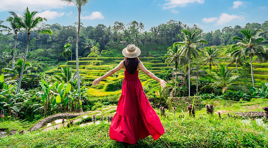 Tegalalang Rice Fields in Bali, best places to visit in Bali